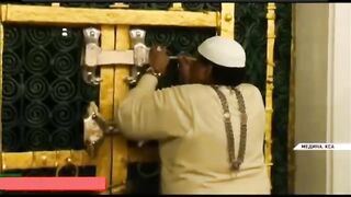 روضہ رسول کی جالیوں کے اندر سے زیارت کریں❤️