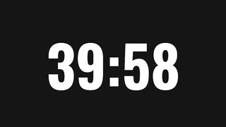 40 Minute Timer