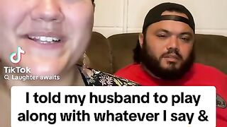 Wife needs a wingman and the husband delivers