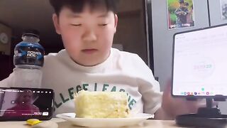 Kid Celebrating his own Birthday