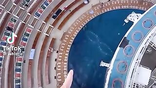 High dive.