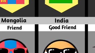 Thailand relationship from different countries ????❤️