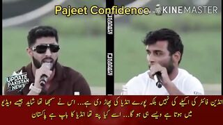 The Pakistani fighter didn't even let the Indian fighter move... Not only the Indian fighter but the whole of India has been torn apart.