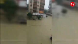 11 people are missing after continuous heavy rainfall in China's Guangdong Province