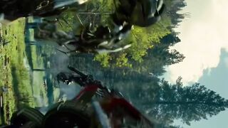Optimus prime fight scene new villain part 2