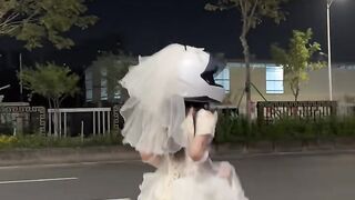 What kind of romance is it when a motorcycle meets a wedding dress