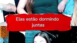 Elas estão dormindo juntas