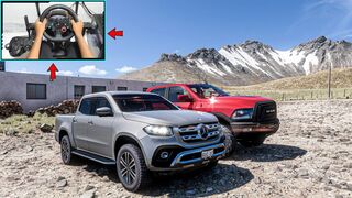 RAM Power Wagon & Mercedes-Benz X-Class Forza Horizon 5 - Realistic Driving | Logitech G29 Gameplay