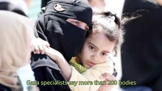 Middle East crisis: More than 200 bodies recovered from temporary mass graves in Nasser hospital, local authorities say – as it happened