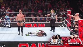 Imperium vs New Day WWE Raw