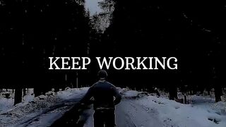 never give up