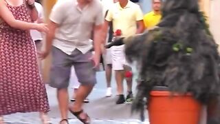 Bushman prank