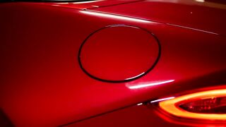 Close up of red sports car - adalinetv