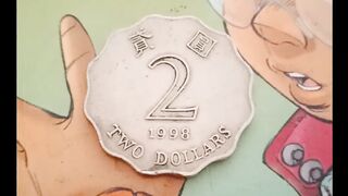 2 DOLLARS HONG KONG 1998