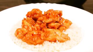 Китайская Кухня_ Рис с Курицей в Кисло-Сладком Соусе