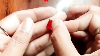 Diy trending earrings ❤️ #shorts #diy #jewellerymaking #handmadejewelr