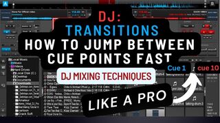 How to Jump Between Cue Points | How to Mix Like A pro DJ | How Dj Cue Tutorials | Dj Don Genius Bes