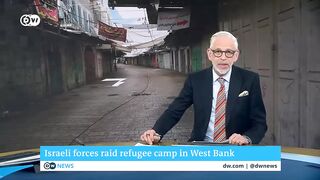 Israel raids refugee camp in occupied West Bank _ DW News