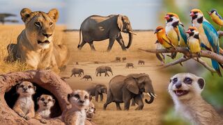 Captivating Wildlife Encounters Surrender to the Allure of 4K Ultra HD Nature Cinematography