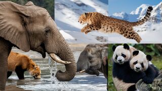 Amazing Encounters with Wild Animals-Free HD Videos