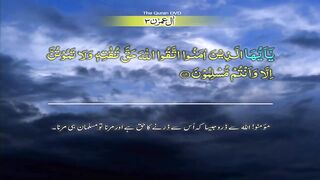 Surah-3 Al Imran Ayat No 102-109 Ruku No 11 Word by word learning Quran in video in 4K