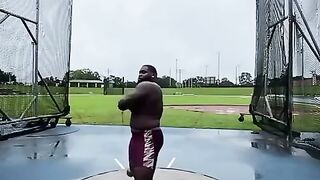 Hammer throw by Tyson DuPont