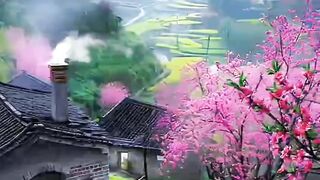 Rainy season and beautiful view
