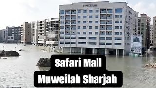 Safari  mall sharjah flooded