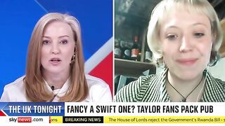 Pub made famous by Taylor Swift has a ‘blonde regular customer’