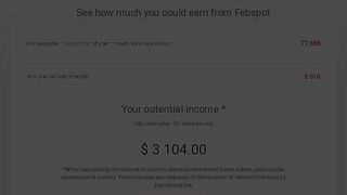Earn money online from febspot