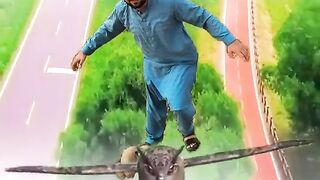 Flying video editing