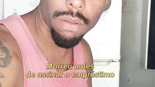 Morreu antes de assinar o empréstimo