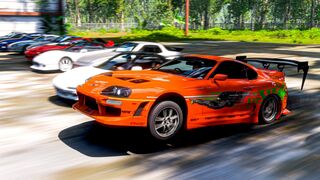 Forza Horizon 5 - 1998 Toyota Supra Drag Race