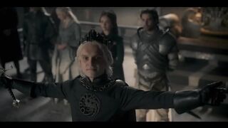 Dragons' Scenes _   _ Meleys CRASHING Aegon's coronation _ House of the Dragon,2024