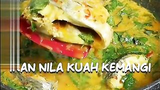 Ikan Nila masak kuah kemangi