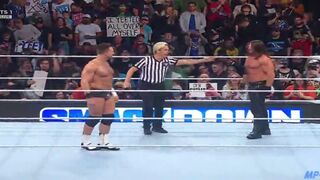 aj styles vs la knight full match WWE Smackdown 19th April 2024