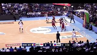 Throwback Highlight Basketball : Indonesia vs Philipiines 2017