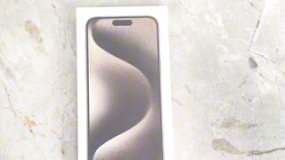 15 pro max natural titanium unboxing