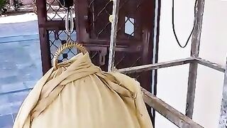 Wrapped in the cloth