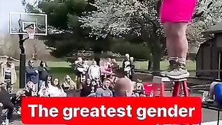 This backyard gender reveal ????‍♂️