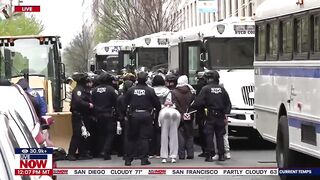 Columbia University anti-Israel protesters arrested by NYPD _ LiveNOW from FOX