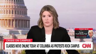 See scene at Columbia University over the weekend as protests rock campus