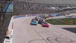 Taylor Gray saves No. 19 car from spin during opening laps at Texas