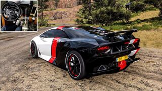 Lamborghini Sesto Elemento - Forza Horizon 5 | Thrustmaster T300RS Gameplay