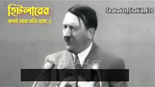 Hitler's historic speech