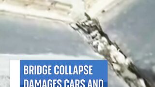 Bridge collapse causes injuries in Ecuador