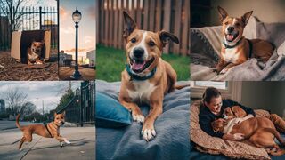From Homeless to Happy The Journey of a Rescued Dog