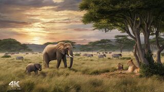 Escape to the Wild Indulge in the Tranquility of 4K Ultra HD Wildlife Exploration