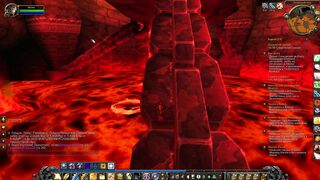 WOW Если вдруг упал ты в кипящую лаву, лайфхак для тебя! World of Warcraft