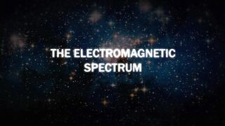 The Electromagnetic Spectrum: looking through galactic space clouds